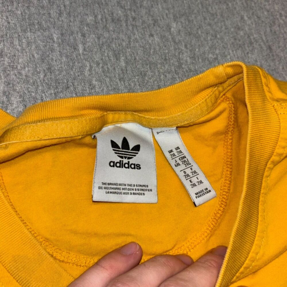Adidas Originals Yellow T-shirt - Picture 5 of 7
